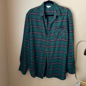 La miel oversized Flannel shirt in Large